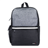 Mochila de Nylon/Poliéster TZ21LBP01-B para Laptop 15.6”, Negro/Gris, TECHZONE TZ21LBP01-B