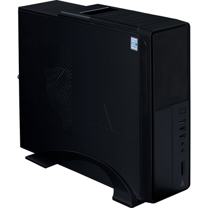 Gabinete Micro ATX / ITX, Modelo Brook GS470 Slim, Incluye Fuente de Poder de 450W, Color Negro, ACTECK AC-922760