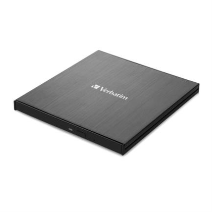 Grabador Externo Blu Ray Slimline, USB 3.2, Color Negro, VERBATIM 70102