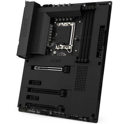 Tarjeta Madre (Mobo) ATX N7 Z790, Chipset Intel Z790, para Intel 12/13/14va Gen Socket 1700, 4xDDR5, Integrado: AudioHD, Red, USB 3.1 y SATA 3.0, M.2, ATX, HDMI, Color Negro NZXT N7-Z79XT-B1