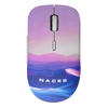 Ratón (Mouse) Inalambrico 2.4G, Hasta 1600 DPI, Color Multicolor, NACEB NA-0138B