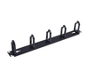 Organizador de Cables con 5 Anillos, 1U, 19", Color Negro, EPCOM LP-CM-01