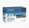 Switch Inteligente Administrable (Smart Switch), 8 puertos 10/100/1000 Mbps, 4 puertos PoE, TP-LINK TL-SG108PE