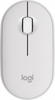 Ratón (Mouse) Óptico Inalámbrico Pebble 2 M350s, RF + Bluetooth, USB, Color Blanco, LOGITECH 910-007047