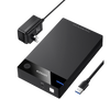 Carcasa de Disco Duro de 3.5" y 2.5" (Enclosure), Cable USB 3.0, para HDD 3.5", SSD 2.5", SATA I/II/III, UASP, hasta 16 TB, Compatible con Win, Linux, Mac OS, No Requiere Controlador, Cable 1m, UGREEN 50423