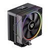 Disipador de Calor P/ CPU BALAM RUSH, Heliux Pro HEX65 ARGB, 120mm, Compatible Socket 1200 / 1700, AM4 / AM5, Color Negro ACTECK BR-941969