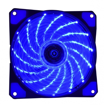 Ventilador P/ Gabinete (CPU), 120 Milímetros, Iluminacion LED Color Azul, NACEB NA-0920A