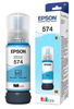 Botella de Tinta Color Cian Claro, Rendimiento Aprox, 7,300 pags, para L-8050, EPSON T574420-AL