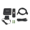 Smart TV Box con Gloogle TV, Wifi, Bluetooth, Ethernet, con Control Remoto, APP Hik Connect Pre-instalada, Color negro, LINKEDPRO LP1TVBOX