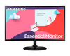 Monitor Curvo LED, 27”, Essential S36C, Resolución Full HD (1920 x 1080), 75Hz, 4ms, HDMI / VGA, Color Negro, SAMSUNG LS27C360EALXZX