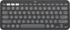 Teclado Inalámbrico (Bluetooth) Modelo Pebble Keys 2 K380s 60%, Español, Color Grafito, Multi-Dispositivos, LOGITECH  920-011783