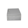 Gabinete de Acero IP66 Uso en Intemperie (400 x 400 x 200 mm) con Placa Trasera Interior y Compuerta Inferior Atornillable (Incluye Chapa y Llave), PRECISION PST-4040-20A