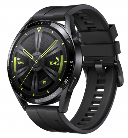 Smartwatch GT 3, Touch, Bluetooth, Compatible con iOS, Android y HarmonyOS, Resistente al Agua, Color Negro, HUAWEI 55026958