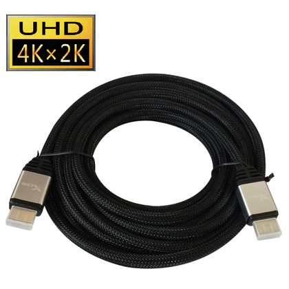 Cable de Video HDMI (M-M), Versión 2.0, Soporta 4K, Longitud 10 Metros, XCASE HDMICAB20-10