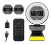 Cámara Web (Webcam), YEYIAN FlexCam, 2K (2560 x 1440), Micrófono Integrado, Con Luz Led, USB, QIAN YPW-QHDAFM1