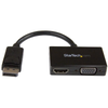 Adaptador DisplayPort  de Audio/Video para Viajes - Convertidor DisplayPort a HDMI o VGA - 1920x1200 1080p, STARTECH DP2HDVGA