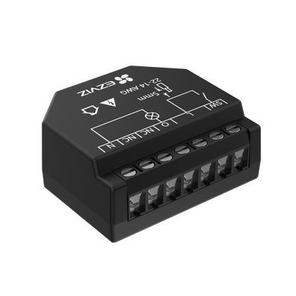 Relevador Wi-Fi Inteligente, Ideal Para Control de Iluminación, 1 Salida para un Apagador, Control Remoto, Horarios Personalizados, Registro de Consumo, EZVIZ CS-T35