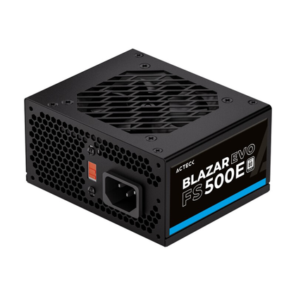 Fuente de Poder Modelo BLAZAR EVO FS500E SFX Slim, 500W, ATX, Color Negro, ACTECK ES-05002E