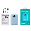 Power Bank (Cargador Portátil), 1 x USB (H) 1x USB-C (H), Capacidad: 10,000 mAh, Color Azul, ADATA PC10022-12LB