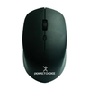 Ratón (Mouse) Óptico Modelo Root Pro, Inalámbrico (USB), Hasta 1600 DPI, Color Negro, PERFECT CHOICE PC-045137