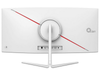 Monitor Curvo Ultra Wide FHD 29.5", Resolución 2560 x 1080, 1 ms, 200Hz, 2xHDMI/2xDP, Blanco, QIAN QMC-VA30-02
