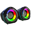 Bocinas Gamer para Computadora BALAM RUSH, Glimm Penta BG545, Bluetooth, Alámbrico/Inalámbrico, 2.0, 6W RMS, Color Negro (2 Piezas), ACTECK BR-941228