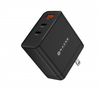 Cargador de Pared, Carga Rápida 65W, USB Tipo C, USB 3.0, NACEB NA-0144