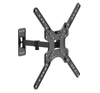 Soporte de Articulado de Pared para Pantalla de TV de 26" - 55", Capacidad hasta 25Kg, Color Negro NACEB NA-0217