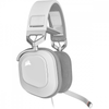 Audífonos con Micrófono Gamer HS80 RGB, Alámbrico USB, Longitud del Cable 1.8 Metros, Color Blanco, CORSAIR CA-9011238-NA