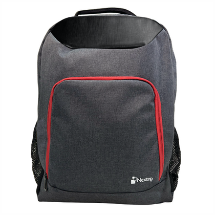 BackPack (Mochila), Hasta 15 a 17'', Color Negro / Gris, NEXTEP NE-670B