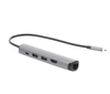 HUB USB-C (Docking Station) 5 en 1, Ultra Delgado, 2 USB-A 3.1 a (5 Gbps), HDMI 4K@60Hz, RJ45 (Gigabit Ethernet), USB-C PD Carga Rápida 100W, Soporta OTG, Chips Inteligentes, Caja de Aluminio, UGREEN 10919