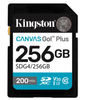 Memoria SDXC Canvas Go! Plus G4 de 256GB, Clase 10, UHS-1 U3, KINGSTON SDG4/256GB