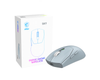Ratón (Mouse) Gamer Modelo FORGE GM340 WIRELESS, 12,000 DPI, Inalámbrico RF Inalámbrico/Bluetooth, 6 Botones, Azul, MSI FORGE GM340 W SKY