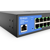 Switch Gigabit Ethernet, 48 Puertos 10/100/1000 Mbps + 4 Puertos 10G SFP+, 176 Gbit/s, 32.000 Entradas - Administrable, LINKSYS LGS352C