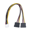 Cable Doble de Corriente SATA / Compatible con DVR's epcom / HIKVISION / 25 cms de Longitud HIKVISION 101-502-385