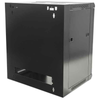 Gabinete Mural de 19", 570x600mm, 15U, Flatpack, Color Negro, INTELLINET 711951