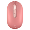 Ratón (Mouse) Óptico Ergonómico Modelo Colorí, Inalámbrico USB/Bluetooth, Hasta 1600 DPI, Color Rosa, PERFECT CHOICE PC-045267
