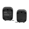 Bocinas 2.0 Alámbricas, Start the Game, 2W RMS, (3.5 mm), Energía Por USB, Color Negro, VORAGO SPK-109