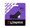 Memoria Flash USB-A 3.0, Modelo DTXS, Capacidad 64GB, Color Negro, KINGSTON DTXS/64GB
