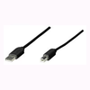 Cable de Datos USB-A - USB-B (M-M), Color Negro, Longitud 5.0 Metros, GIGATECH CUIMP2-5.0