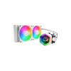 Sistema de Enfriamiento Líquido para CPU, MasterLiquid 240 Core II ARGB, 240mm, 2 x 120mm, 650-1750RPM, Color Blanco, COOLER MASTER MLW-D24M-A18PA-RW
