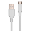 Cable de Datos USB-C a USB (M-M), Color Blanco, Longitud 1.0 Metro, VORAGO CAB-C01W