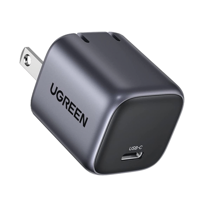 Cargador Mini de 20W Serie Nexode, 1 USB-C de Carga Rápida, Tecnología GaN II, Power Delivery 3.0, Quick Charge 4.0, Carga Inteligente, Múltiple Protección, Mayor Eficiencia Energética, Tamaño Compacto, UGREEN 90902