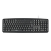 Teclado Alámbrico, Antiderrames, Interfaz USB, Color Negro, PERFECT CHOICE PC-201038
