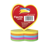 Notas Adhesivas, 3 x 3", 250 Hojas, Tipo Corazón, JANEL 6600303CORAZON