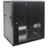 Gabinete Mural de 19", 570x600mm, 15U, Flatpack, Color Negro, INTELLINET 711951