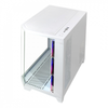 Gabinete Gamer Modelo XZ150 Midi-Tower, ATX/Micro ATX/Mini-ATX, Panel Lateral de Cristal Templado, 4 Ventiladores Incluidos, RGB, No Incluye Fuente de Poder, Color Blanco, XZEAL XZGAXT1W