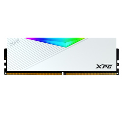 Memoria RAM XPG Lancer RGB, Disipador White, U-DIMM, DDR5, PC5-41600 (5200MHz), 16GB, 1.25V, CL 38, XMP/AMD EXPO, ADATA AX5U5200C3816G-CLARWH