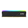 Memoria RAM DDR4 U-DIMM PC4-25600 (3200MHz), 16GB, CL16, Modelo XPG Spectrix D35G, Color Negro, ADATA AX4U320016G16A-SBKD35G