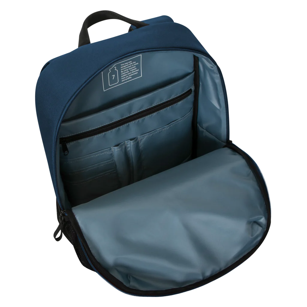 Backpack (Mochila), Modelo Sagano EcoSmart Campus, para Laptops hasta 15.6", Color Azul / Negro, TARGUS TBB63602GL